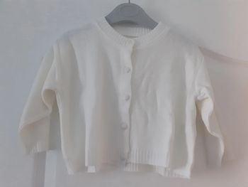 Gilet manches longues fille 2 ans