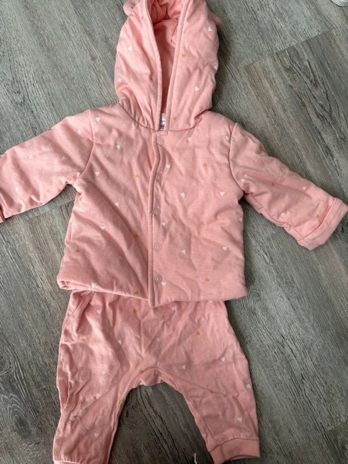 Ensemble molletonné 3 mois