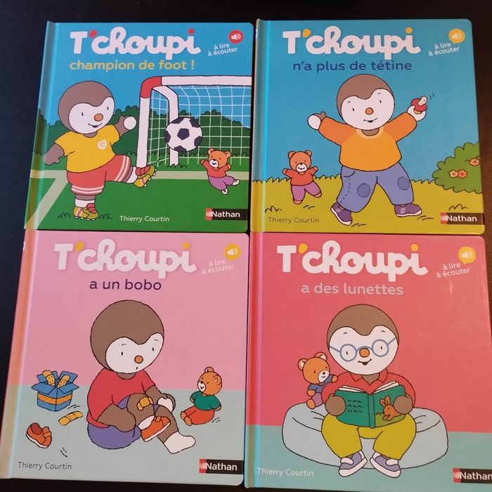 Lot livres enfant Nathan T'choupi - photo numéro 3