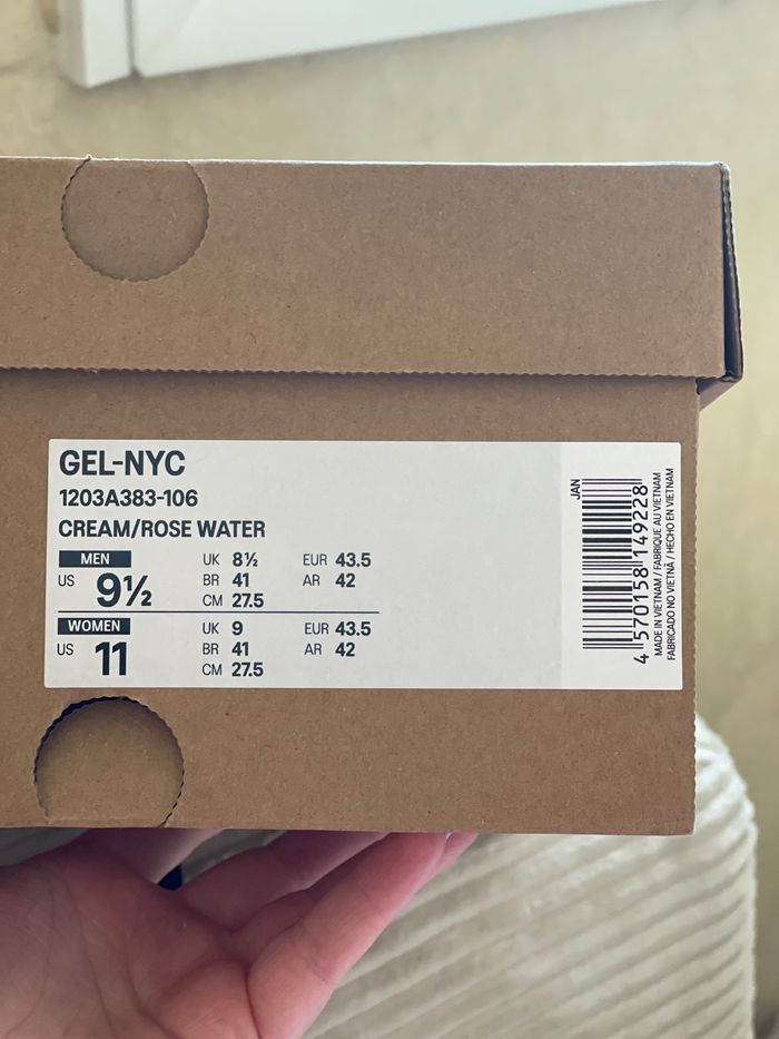 ASICS Gel-NYC Cream Pink Water - photo numéro 10