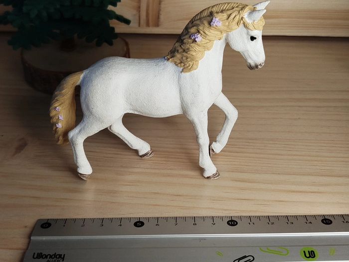Schleich Jument blanche Figurine Animal équidé - photo numéro 6