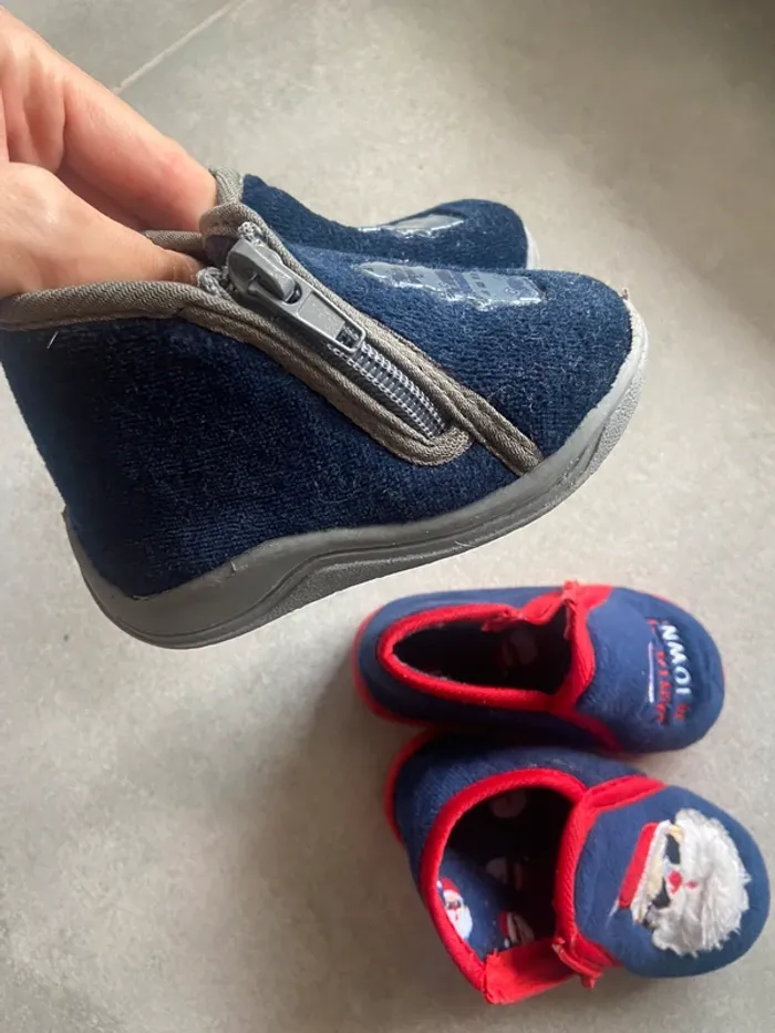 Lot 2 chaussons bébé Tissaia - photo numéro 8