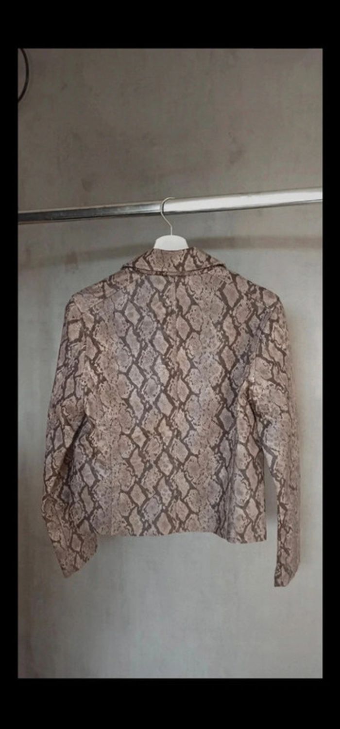 Perfecto en simili cuir python New Look - photo numéro 2