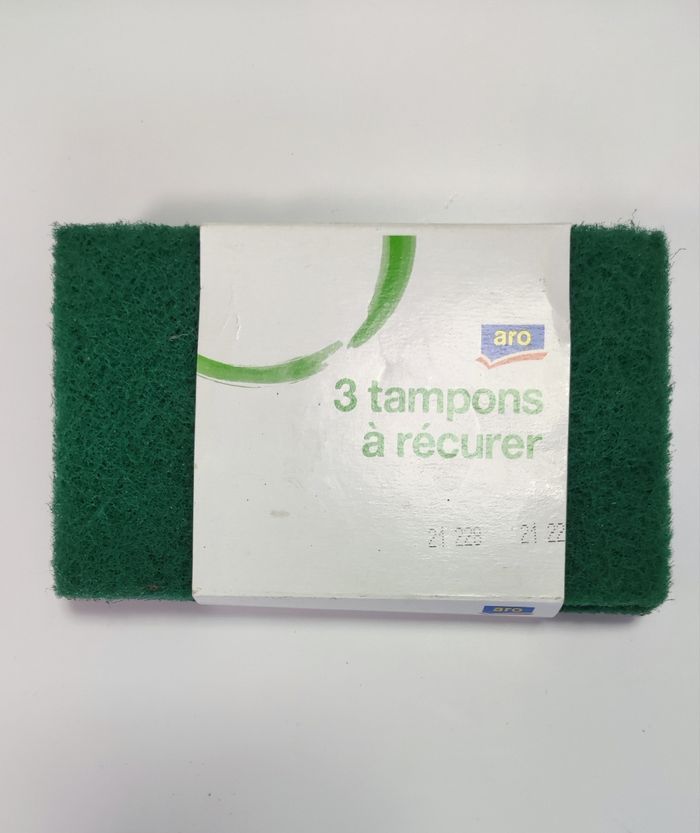 Lot de 3 tampons à récurer neufs - photo numéro 2