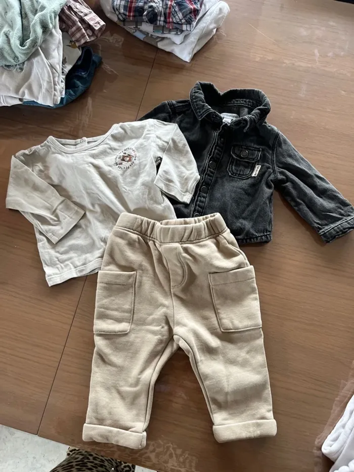 Tenue 6 mois garçon verbaudet 3 pièces