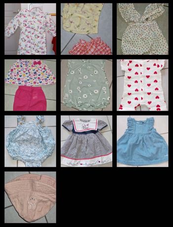 Lot 11 pièces été 3 mois fille