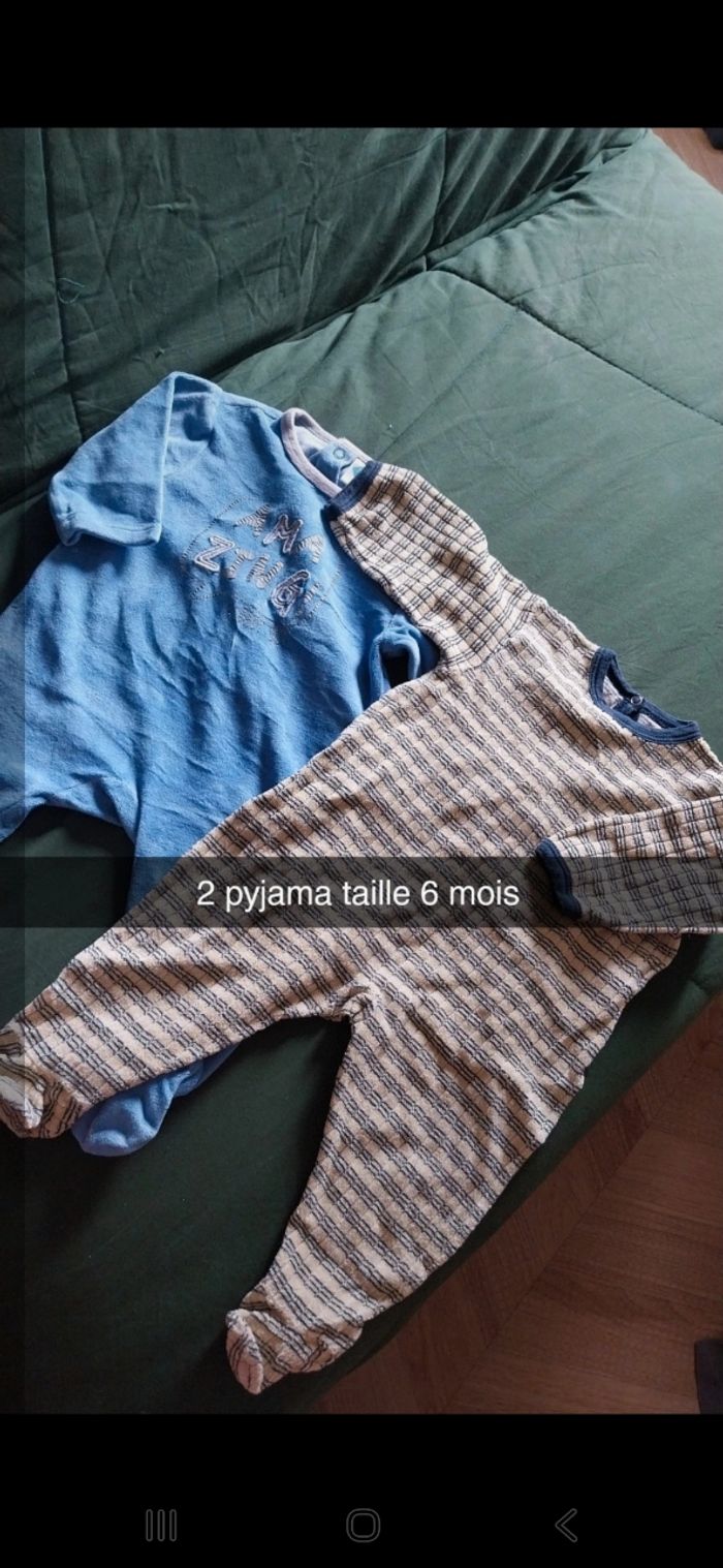 Lot de pyjamas garçons - photo numéro 3
