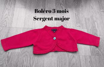 Boléro 3 mois sergent major