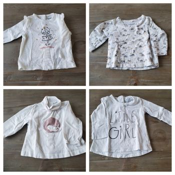 Lot 4 t-shirts 3 mois