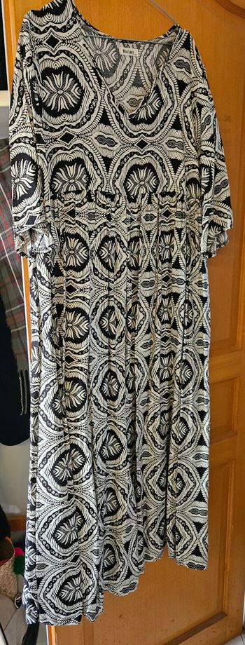 Robe longue grande taille 