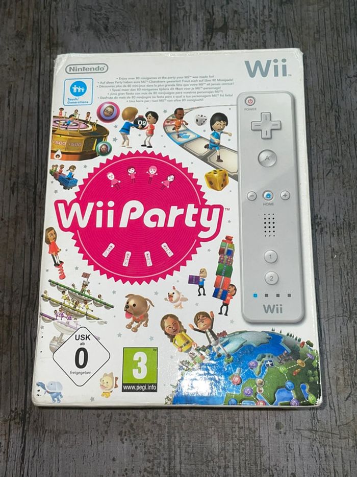 Pack Wii Party Jeu + manette Nintendo Wii complet