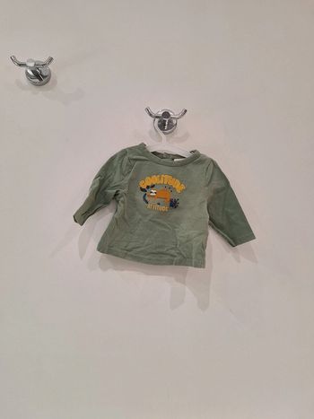 Maillot bébé garçon manches longues 3 mois tape à l'œil