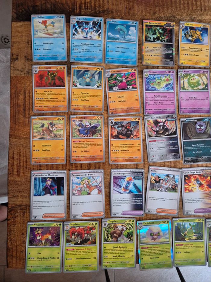Lot 51 cartes pokemon ev5 Force temporelle - photo numéro 2