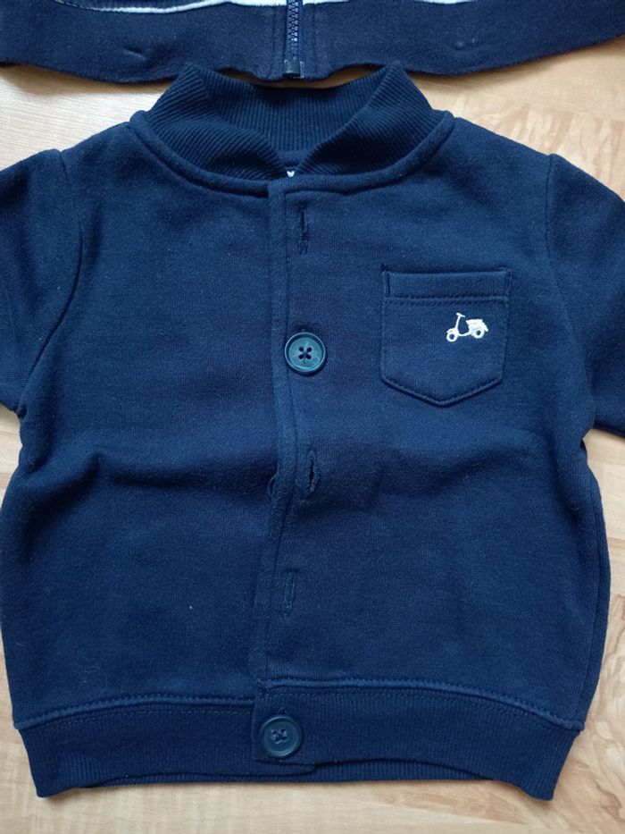 Lot gilets garçon 12 mois - photo numéro 2