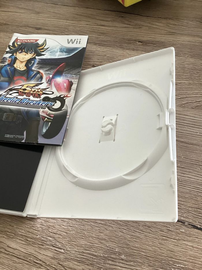 boîte Nintendo wii avec notice yu gi oh 50’s wheelie breakers Nintendo wii vendu sans le jeu - photo numéro 4