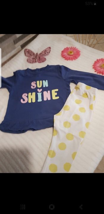 Pyjama bébé taille 12 mois