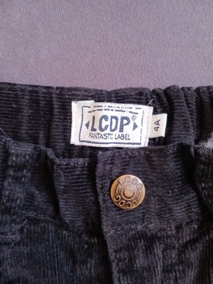 Pantalon fille noir 4 ans la compagnie des petits - photo numéro 3