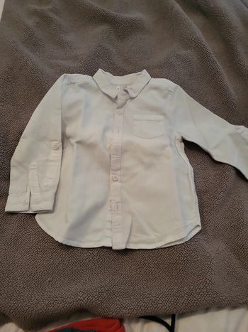 Chemise blanche longue