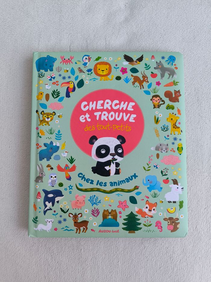 Livre Cherche et trouve chez les animaux Auzou - photo numéro 2