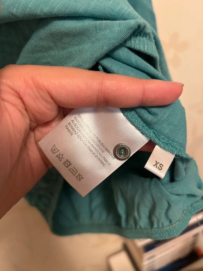 Blouse bohème bleu taille xs - photo numéro 7
