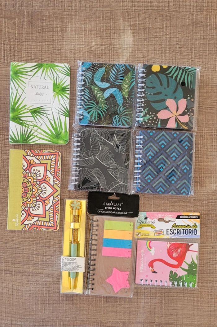 Lot neuf carnets stylo