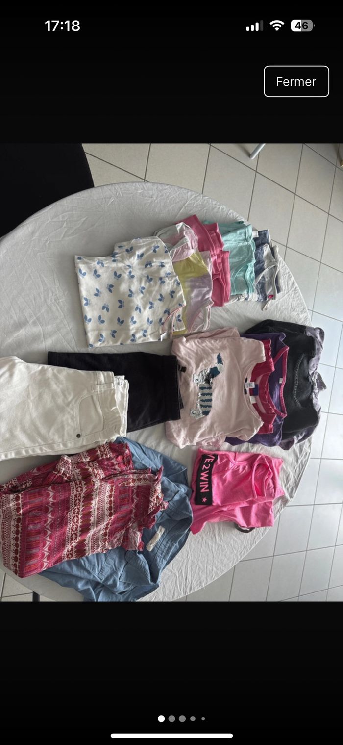 Lot fille 8ans