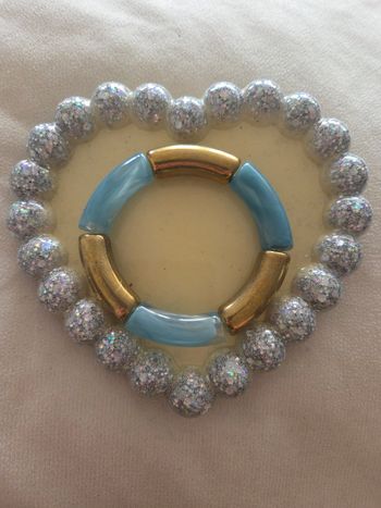 Bracelets perles tubes xxl