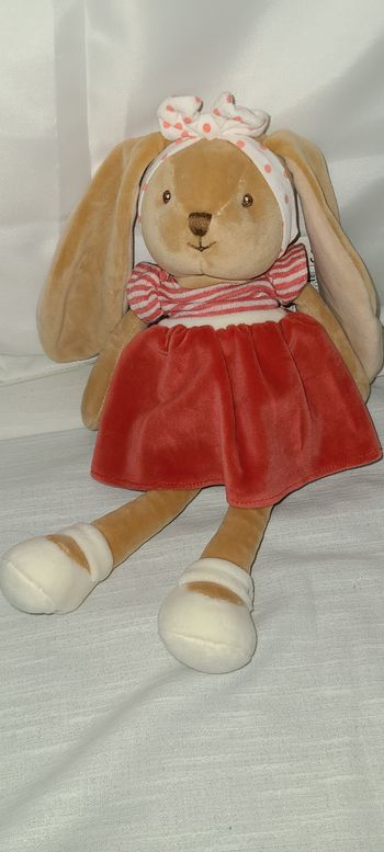 Peluches Bukowski - Lapine Bunny Sisters rose foncé