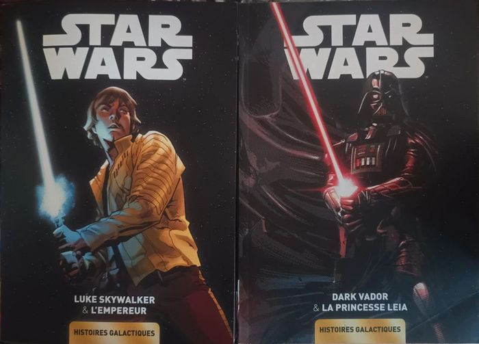 Lot 2 livres BD Star Wars excellent état