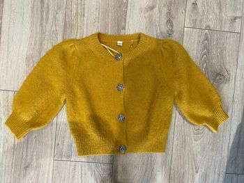 Gilet moutarde