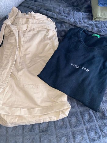 T-shirt benetton et short