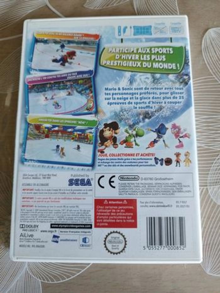 Mario et Sonic aux jeux olympiques d’hiver wii - photo numéro 3