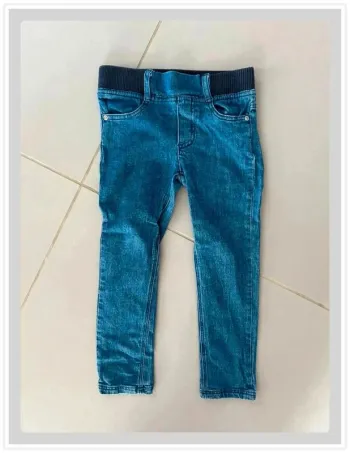 Jeans bleu marine 3 ans, tissaia