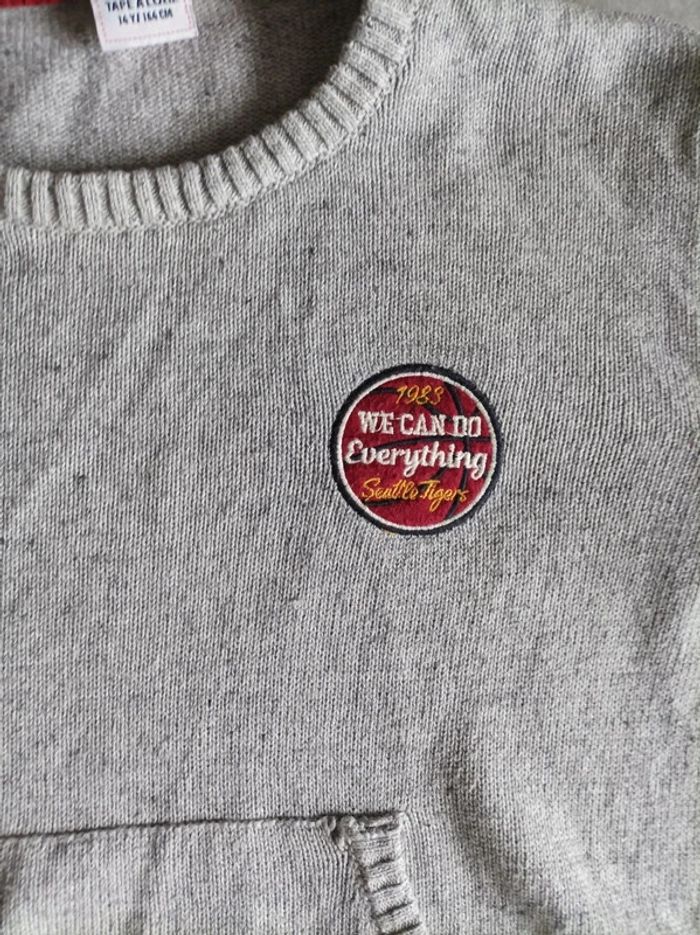 Magnifique pull garçon 14 ans (164 cm) TAO - photo numéro 4