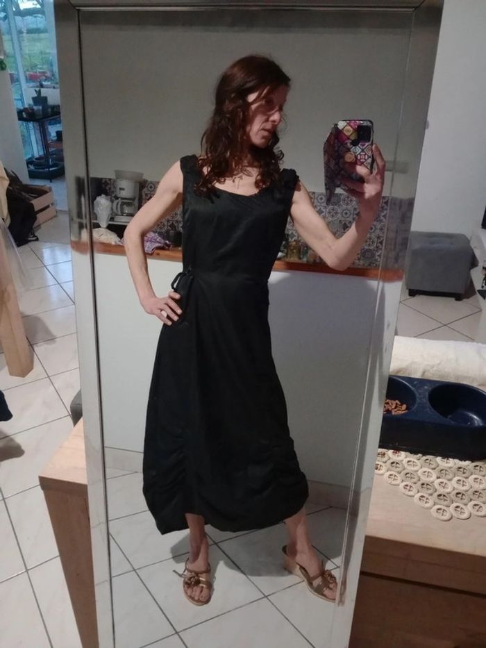 Robe longue 38 noire c69 - photo numéro 2