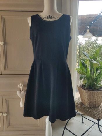 Robe patineuse noire Camaïeu taille 38