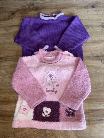 Lot de 2 pulls bébé