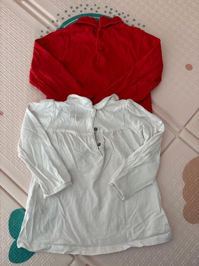 Lot tee-shirts manches longues - photo numéro 2
