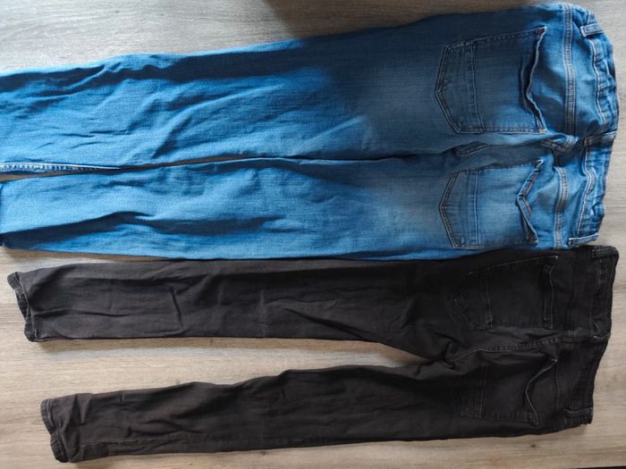2 jeans XS slim kiabi - photo numéro 5