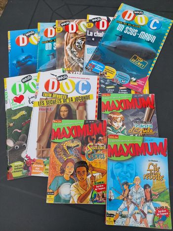 Lot de 10 magazines pour les 8/ 13 ans