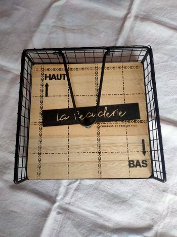 Porte-serviettes de table en métal