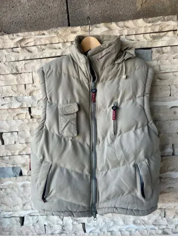 Veste  vintage  doudoune  sans manches très  stylé  - Jackyblue thermicpolar -  taille  S