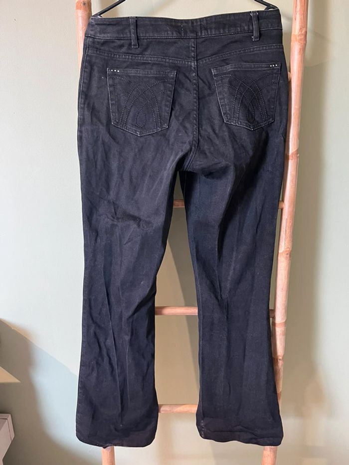 Pantalon noir droit 1.2.3 Paris - Taille 40 (FR) - photo numéro 2