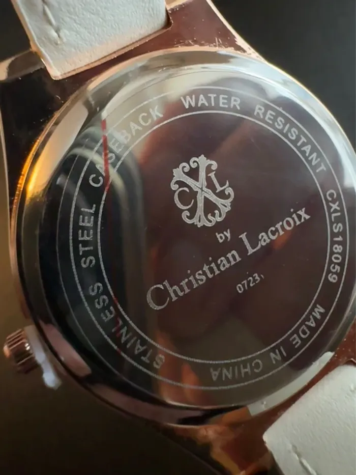Montre à Quartz CXL by Christian Lacroix CXLS18059 diamètre 36 mm neuve - photo numéro 5