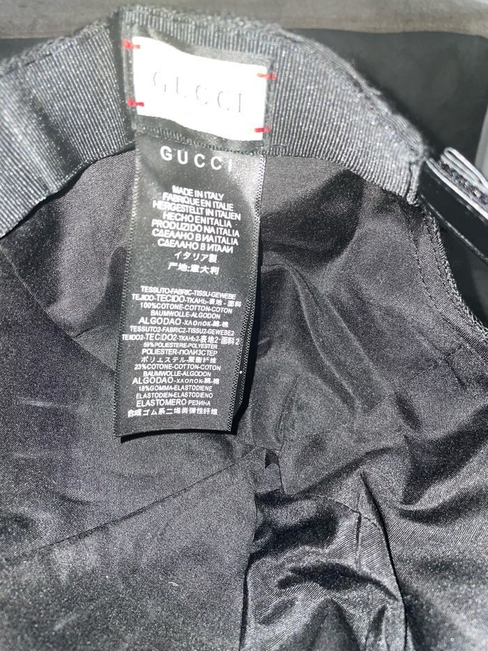 Gucci cap - photo numéro 3