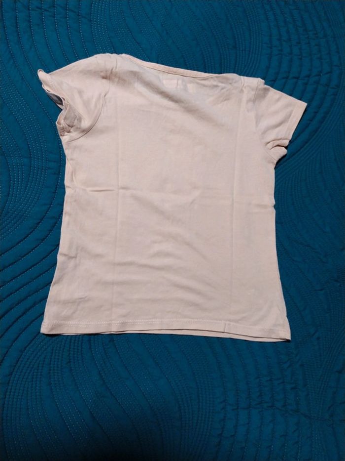 T-shirt abricot in extenso 6 ans - photo numéro 5