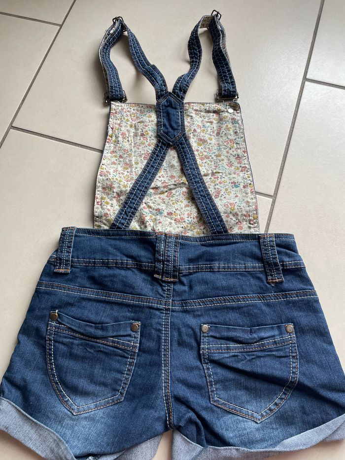 Salopette jeans fille - photo numéro 2