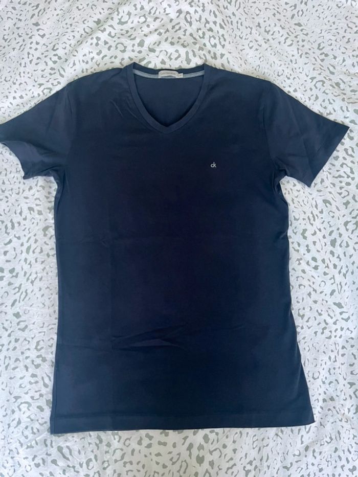 Tee-Shirt Calvin Klein Jeans Bleu marine