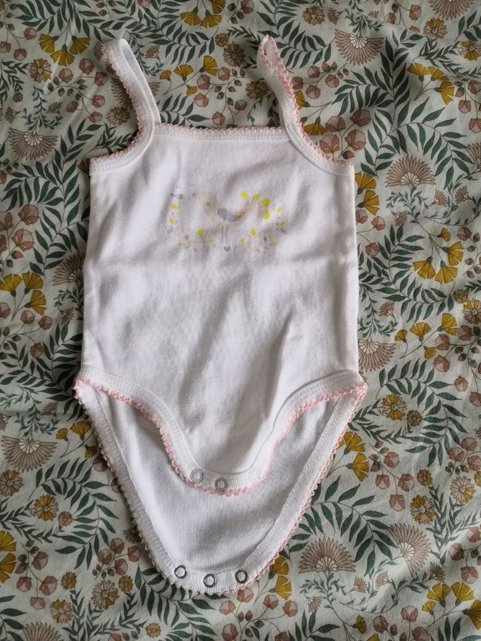 Body à bretelles Vertbaudet 3 mois