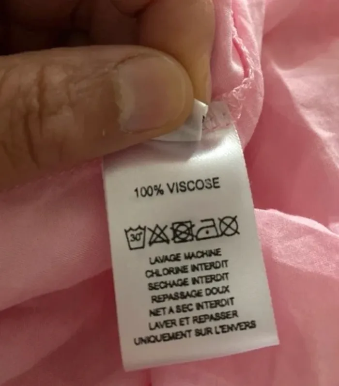 💕 Blouse ample Les NéoBourgeoises – rose à manches volantées Taille Unique - photo numéro 15